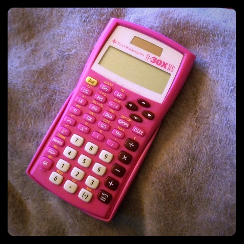 PINK TI-30X IIS Calculator